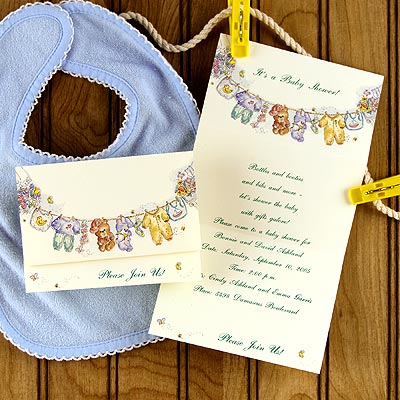 Ideas  Baby Showers on Ideas Para Hacer Las Invitaciones Al Baby Shower   Tarjetas E