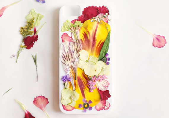 Funda para iphone con flores 4