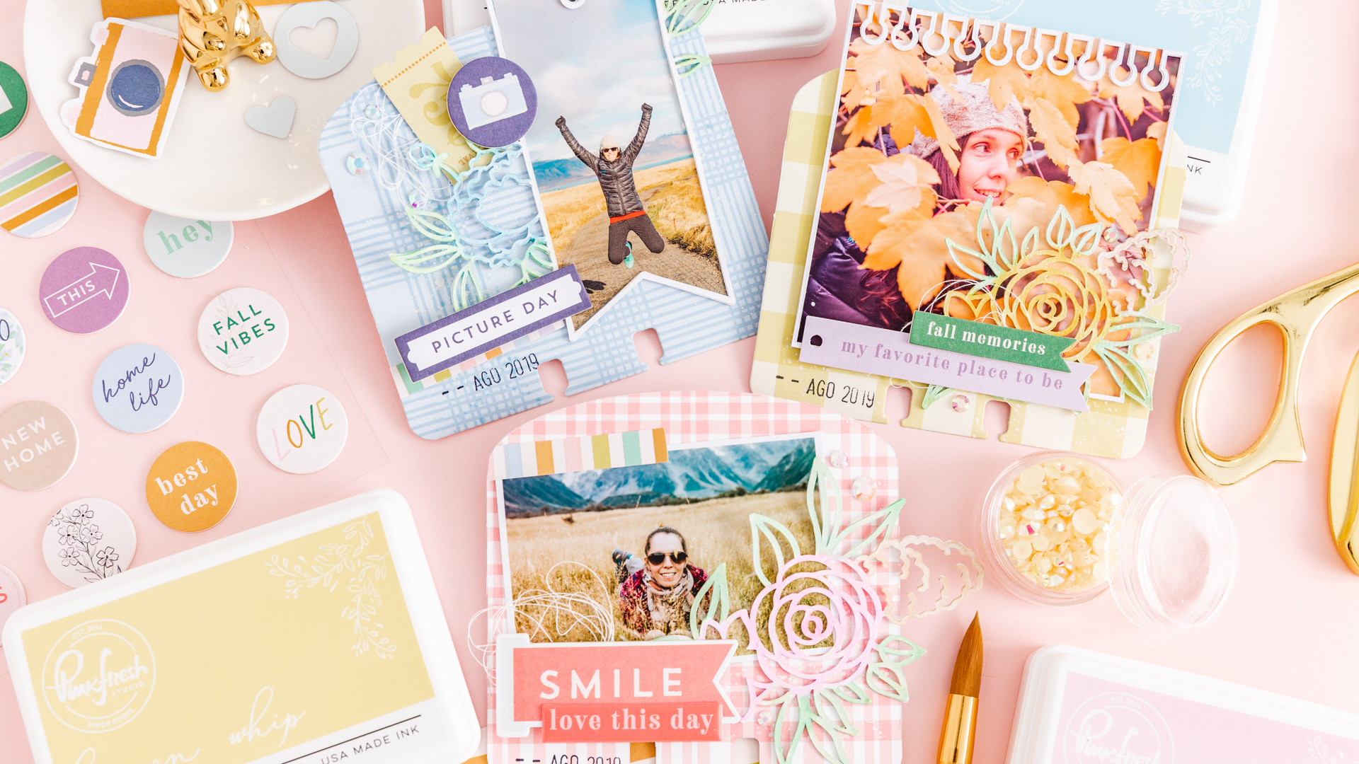 PinkFresh Studio The Best Day Collection Release Blog Hop 2