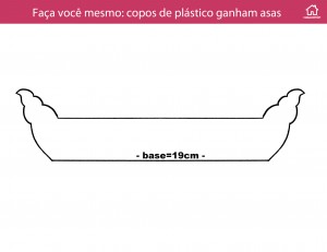 Plantilla para asas de vaso