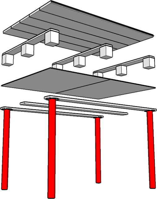 Mesa con un palet 2