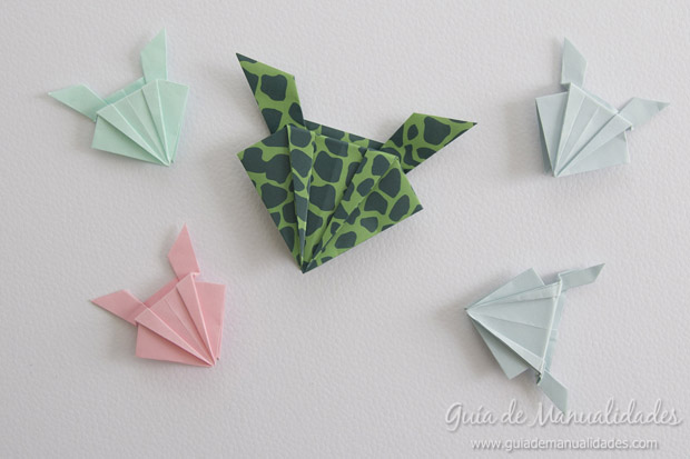 Rana de origami 23