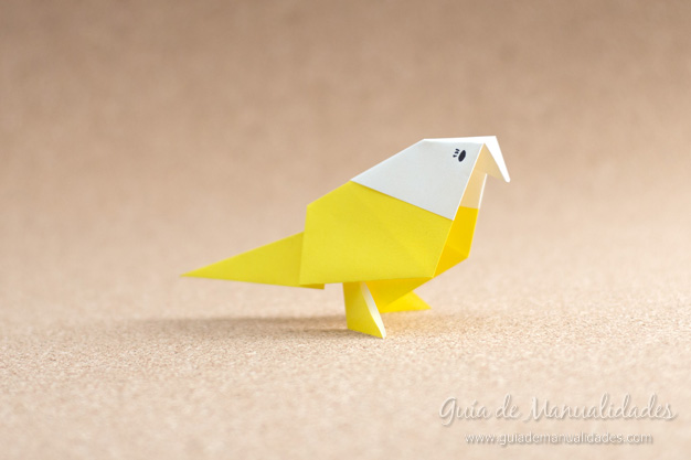 Pajarito origami 11