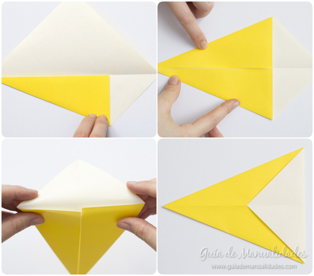 Pajarito origami 4