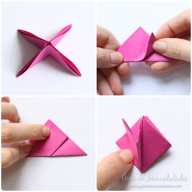 Rosas de origami 9