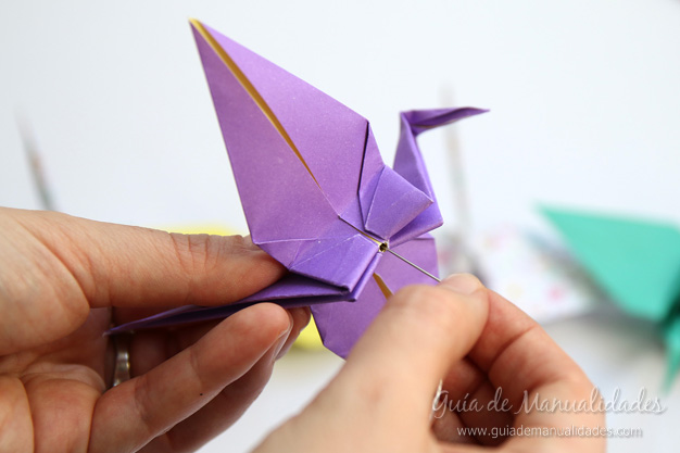 Grullas de origami 14