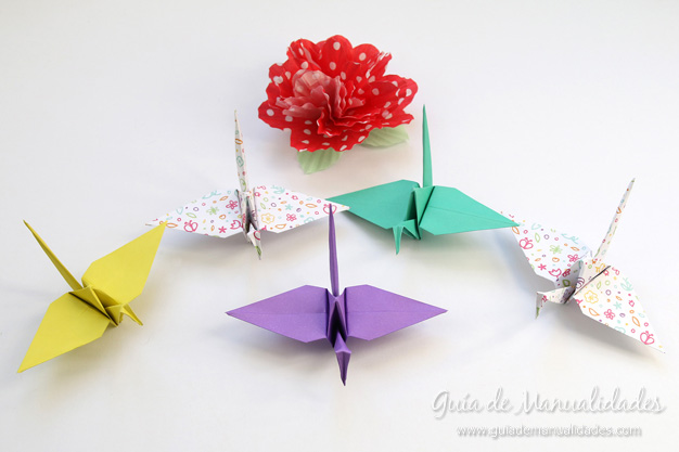 Grullas de origami 11