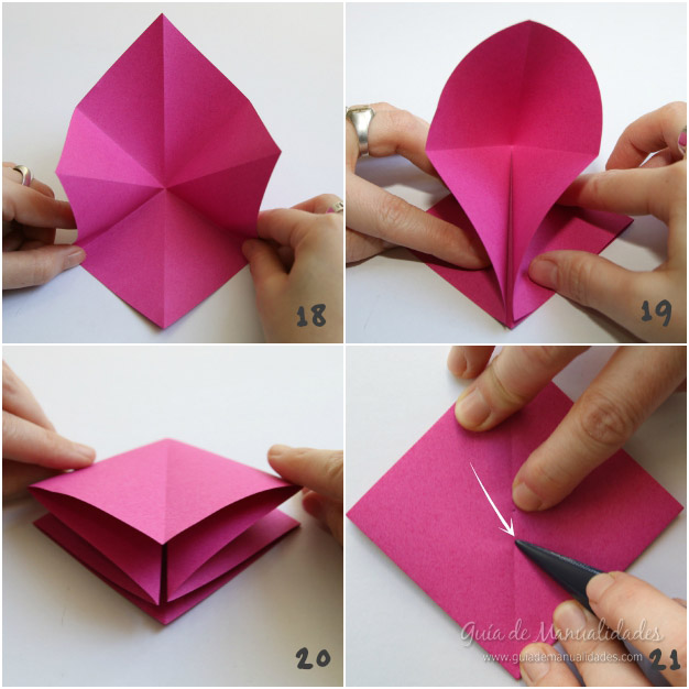 Tulipanes de origami 6