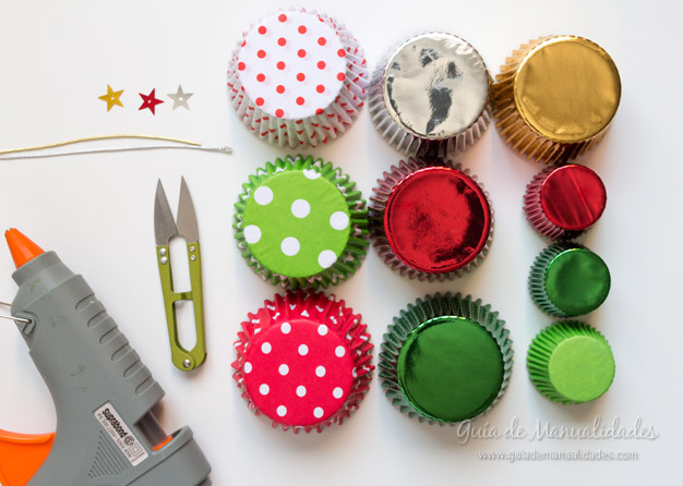 Adorno navidad moldes cupcakes 2