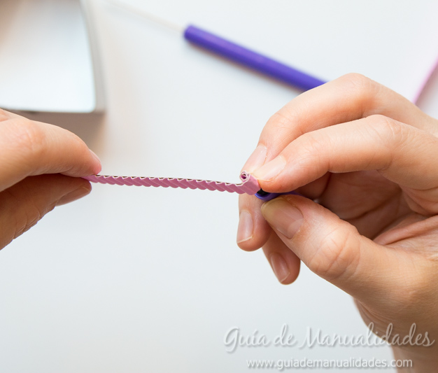 Corazones quilling cartón 4