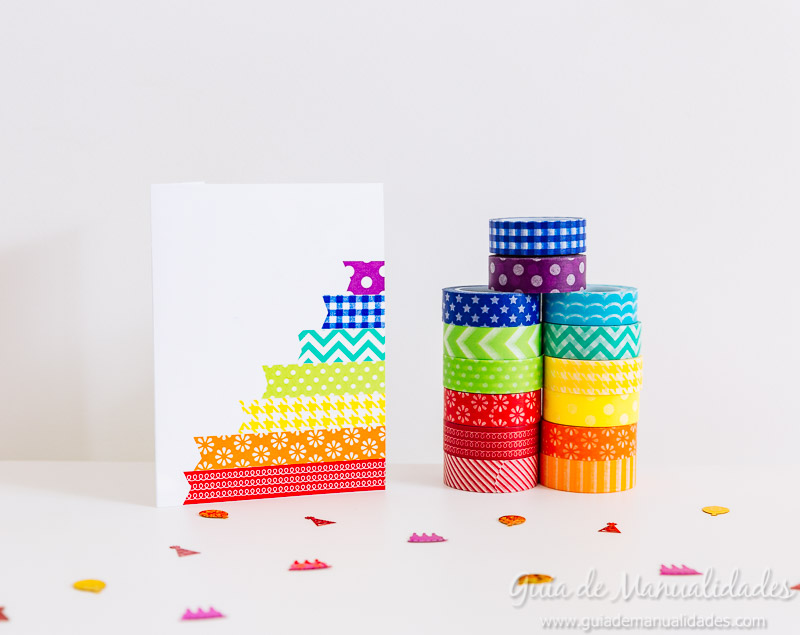 tarjetas con washi tapes 17