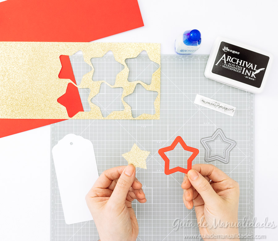 Tags navideñas DIY 7