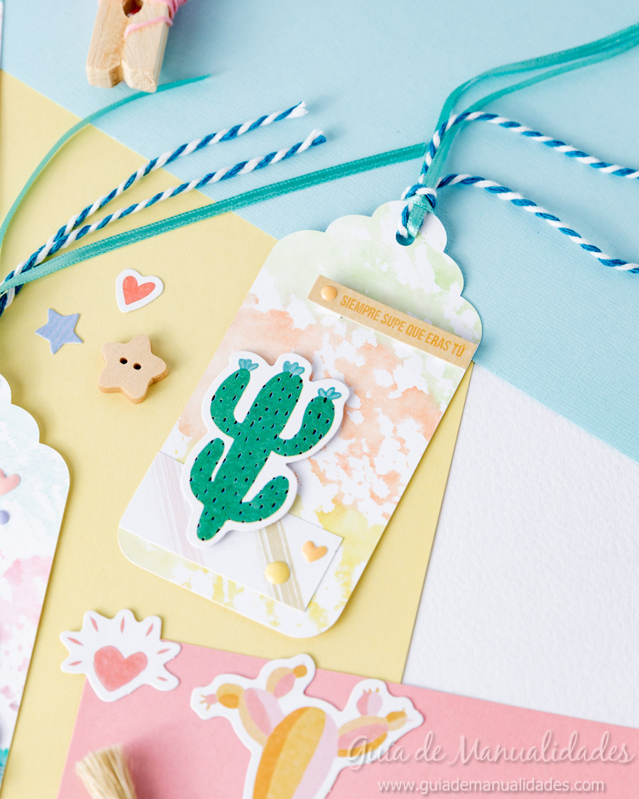 Etiquetas scrapbooking DIY 10