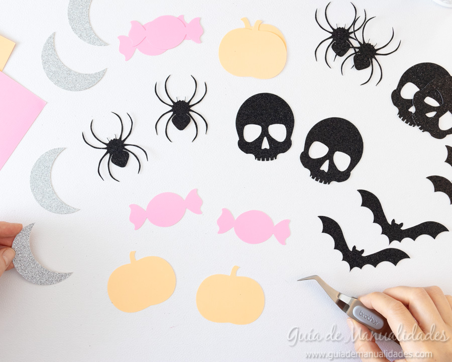 Guirnaldas DIY para Halloween 4