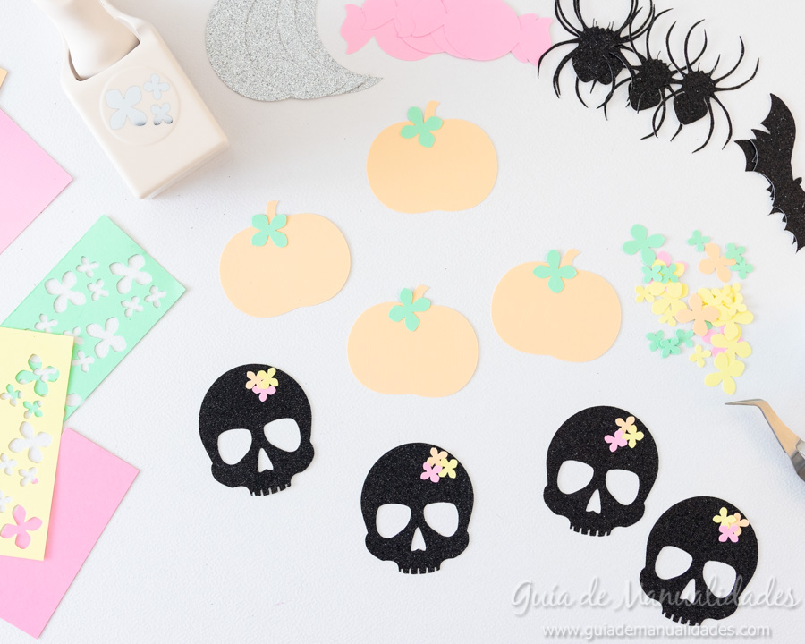 Guirnaldas DIY para Halloween 7