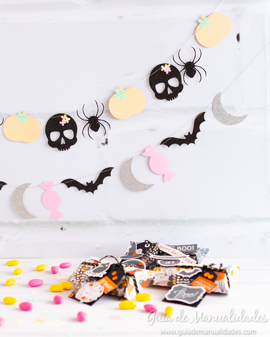 Guirnaldas DIY para Halloween 9