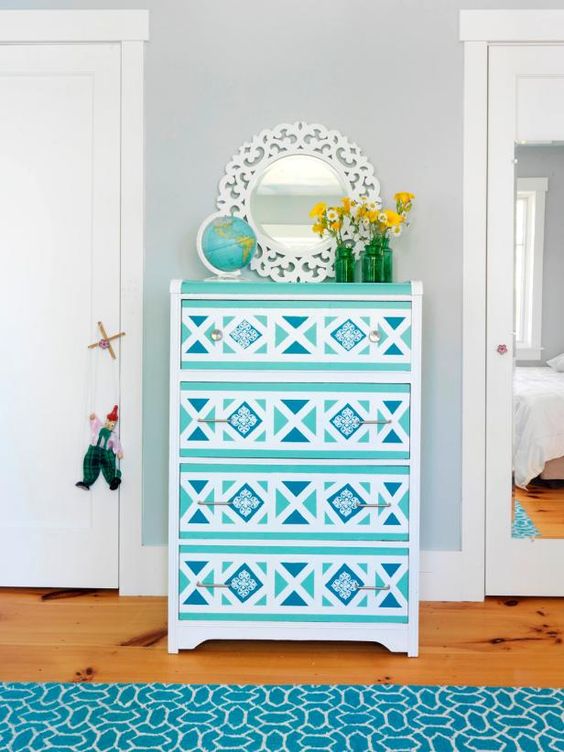 DIY: Cómo decorar muebles con papel pintado DIY, homemade, Ideas de  decoración, Sin categoría - Miv Interiores